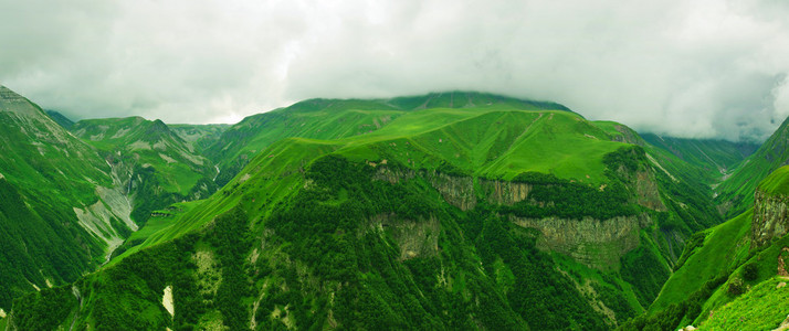 绿山全景