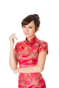 中国女子礼服传统旗袍