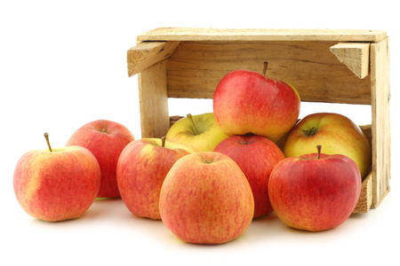 在木箱中称为dalinco的荷兰苹果新品种