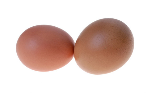 两个不同的鸡蛋