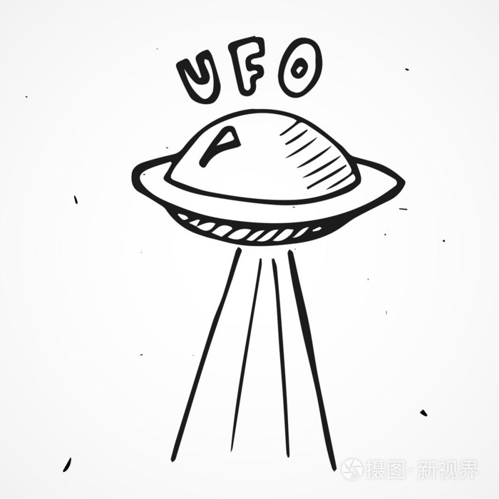 不明飞行物矢量图标