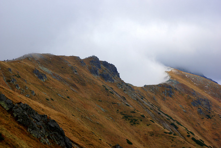 波兰上塔特拉山山崩地貌景观图片