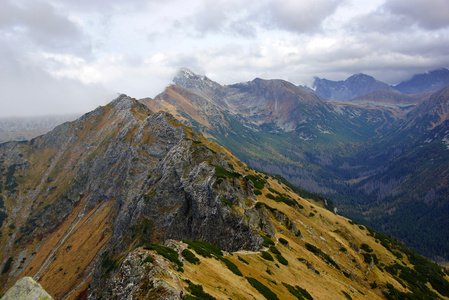 波兰上塔特拉山山崩地貌景观图片