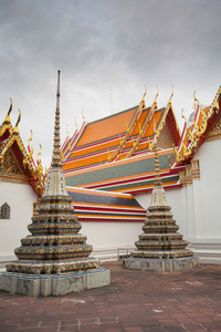 在曼谷的泰国寺庙佛寺