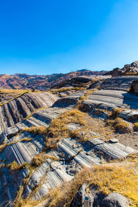 在 saqsaywaman 的印加墙