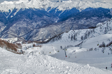 奥林匹克滑雪小道罗莎  金