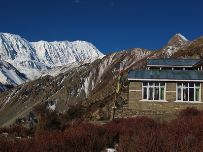 tilicho 湖，尼泊尔途中的风景