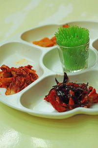 泡菜白菜辣椒萝卜韩国食品