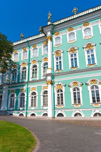 在圣彼得堡的冬宫
