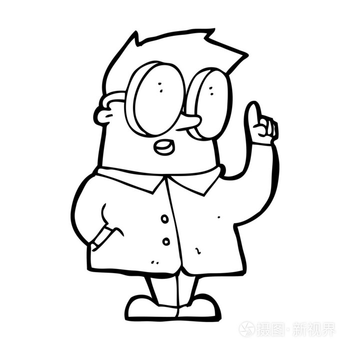 卡通科学家