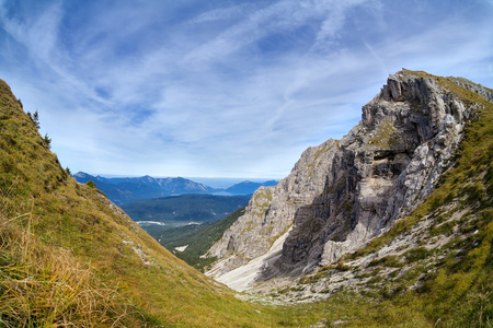 karwendel 山脉的岩石