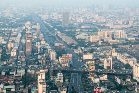 曼谷市容，曼谷泰国资本市的视图