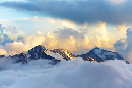 阿尔卑斯山风景