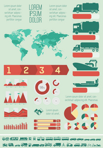 交通信息图表模板