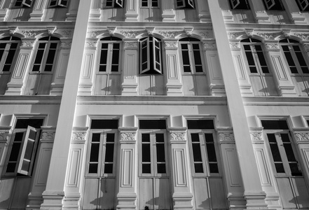 千野忠男葡萄牙风格的建筑，普吉岛，泰国