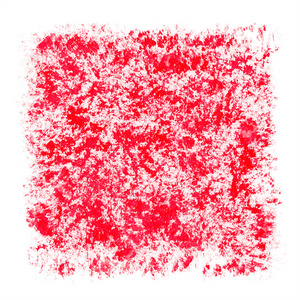 红色的水彩的斑片状的纹理的平方米的框架的边框