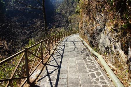 中国云南大理苍山徒步旅行