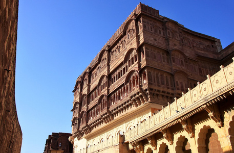 mehrangarh 堡，焦特布尔，印度