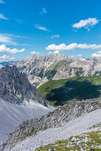 在奥地利因斯布鲁克蒂罗尔州的 nordkette 山