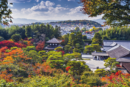 京都银阁寺