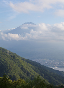 山富士和阿希湖