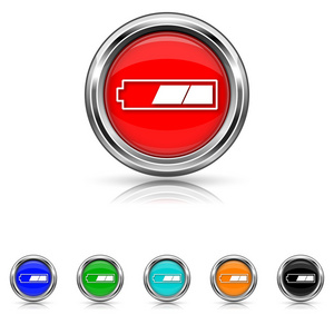 23 充电的电池图标六种颜色设置