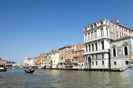 威尼斯，意大利，2012 年 6 月 22 日。城市的景色