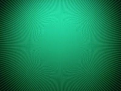 绿色的宇宙中的光线