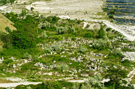 花岗岩石矿场