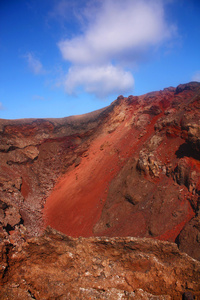 火山景观，兰萨罗特岛