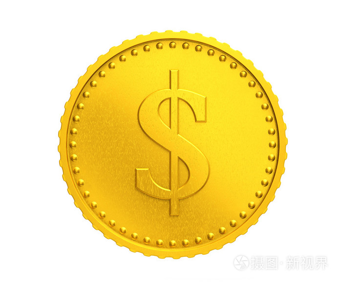 金色硬币美元符号jpg