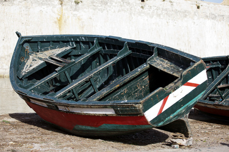 一艘渔船在摩洛哥的形象