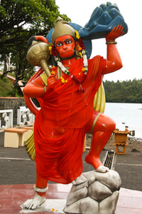 大盆地的印度教女神像