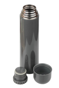 灰色金属热水瓶