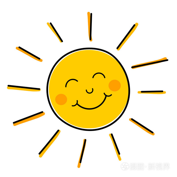 微笑的太阳矢量