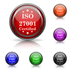 iso 27001 图标