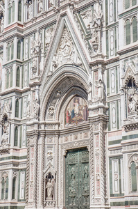 大教堂 di santa maria del fiore 在佛罗伦萨，意大利