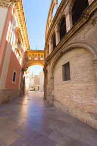 间大教堂和大教堂西班牙瓦伦西亚走廊拱