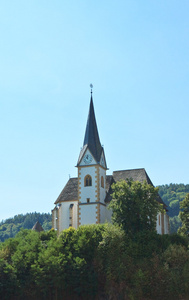 度假村玛丽亚的价值。教堂圣普里默斯和费利西安。奥地利