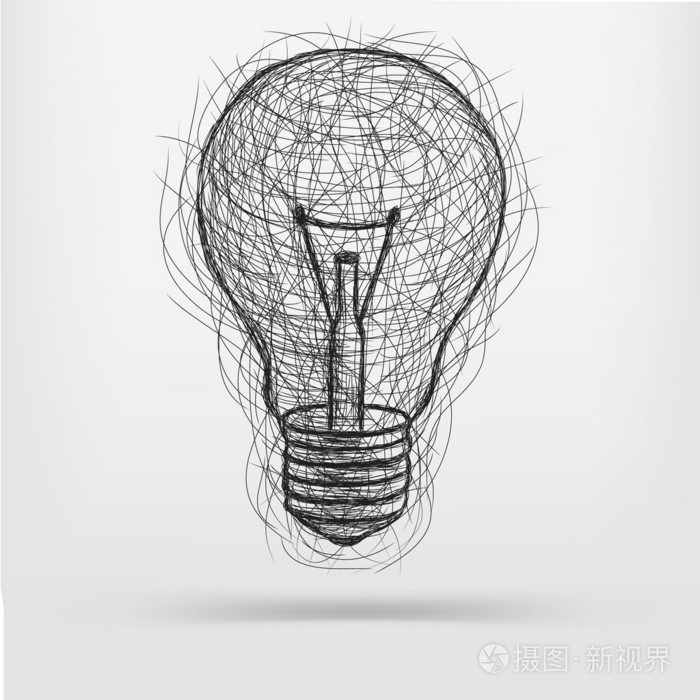 素描灯泡