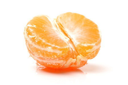 一半的橙色普通话图片