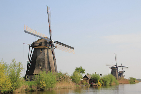 荷兰的风车