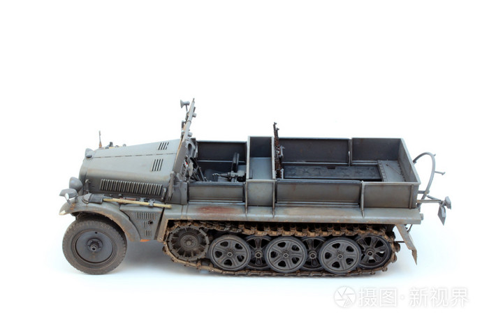 德国第二次世界大战火炮牵引车 sd.kfz.10 d7