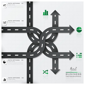 道路与街交通标志业务图表图片