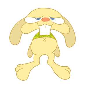 兔子卡通插图