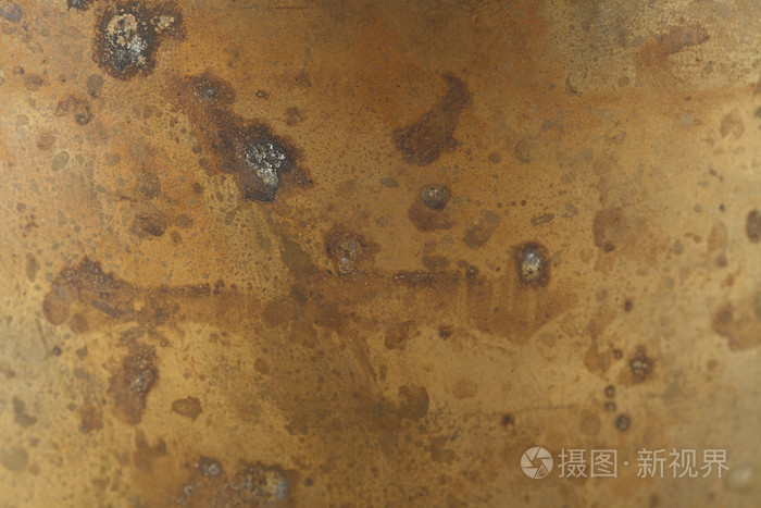 生锈的铜质地