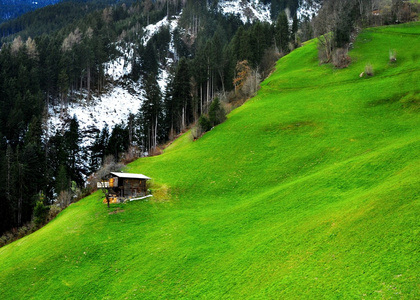 阿尔卑斯山全景