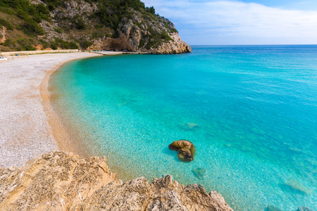 xabia 西班牙阿利坎特 javea la granadella 海滩