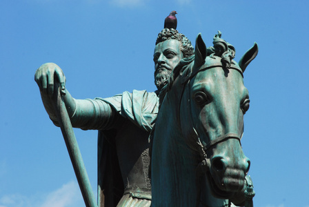 在意大利佛罗伦萨托斯卡纳432 骑马雕像