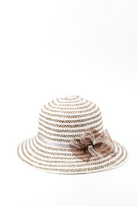 fond blanc de la plage hat isol